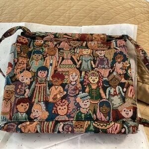 Colorful Tapestry Crossbody Bag
